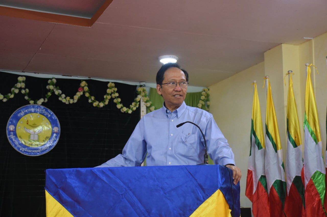 ကျန်းမာရေးဝန်ကြီးဌာန ပြည်ထောင်စုဝန်ကြီး ပါမောက္ခဒေါက်တာသက်ခိုင်ဝင်း နှစ်(၈၀)ပြည့် တပ်မတော်နေ့ကို ဂုဏ်ပြုကြိုဆိုသောအားဖြင့် ကျင်းပသည့်မြိတ်မြို့ ပြည်သူ့ဆေးရုံကြီး CT SCANNER (64 SLICES) ကွန်ပျူတာဓာတ်မှန်စက်သစ် ဖွင့်ပွဲအခမ်းအနားသို့ တက်ရောက်