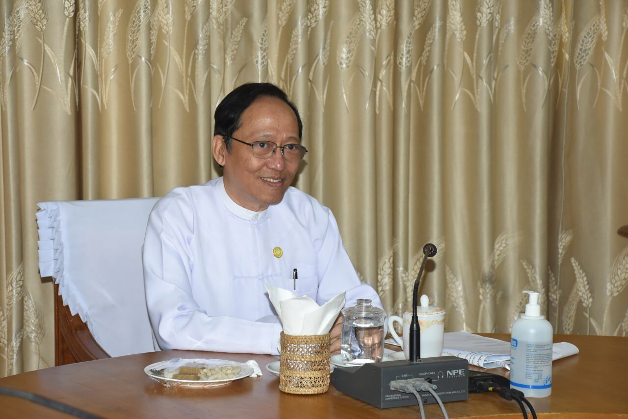 ကျန်းမာရေးဝန်ကြီးဌာန၊ ပြည်ထောင်စုဝန်ကြီး ဒေါက်တာသက်ခိုင်ဝင်းအား ဆွစ်ဇာလန်နိုင်ငံ၊ ဂျီနီဗာမြို့အခြေစိုက် GAVI အဖွဲ့မှ Senior Country Manager Mr. Dirk Gehl နှင့် အဖွဲ့မှ လာရောက်ဂါရဝပြုတွေ့ဆုံ