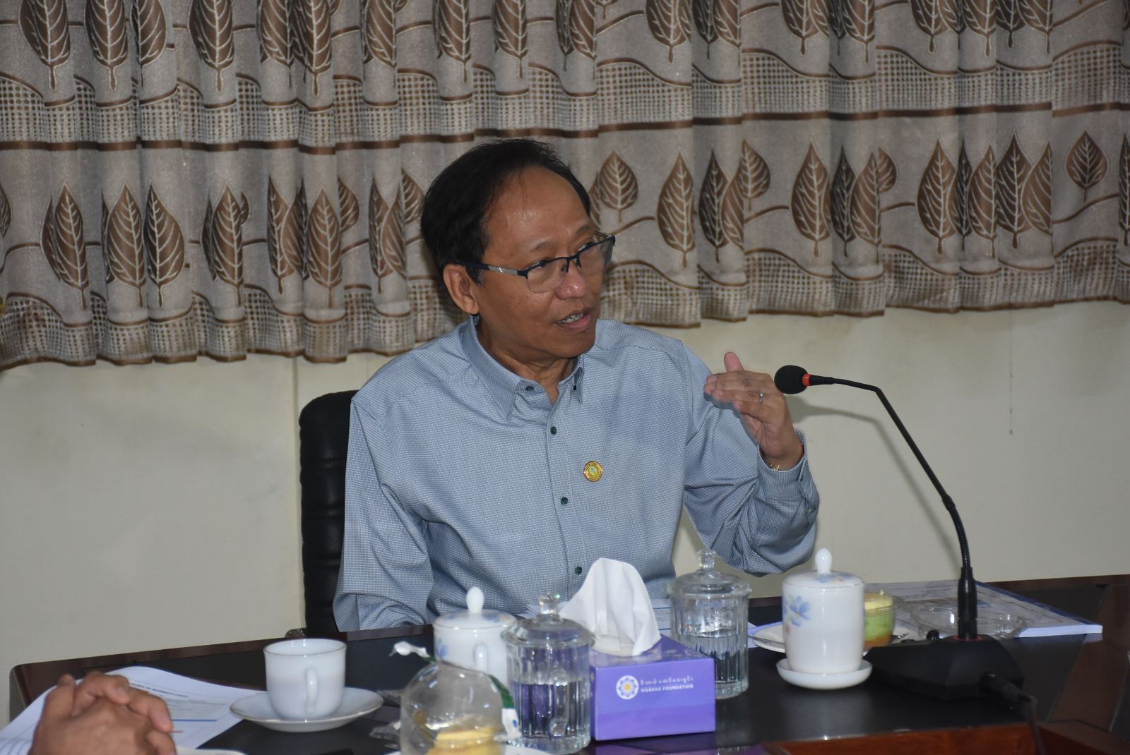 ကျန်းမာရေးဝန်ကြီးဌာန ပြည်ထောင်စုဝန်ကြီး ပါမောက္ခဒေါက်တာသက်ခိုင်ဝင်း ဗဟိုအမျိုးသမီး ဆေးရုံကြီး-ရန်ကုန်နှင့် ကလေးဆေးရုံကြီး-ရန်ကုန် တို့အား လှည့်လည်ကြည့်ရှု