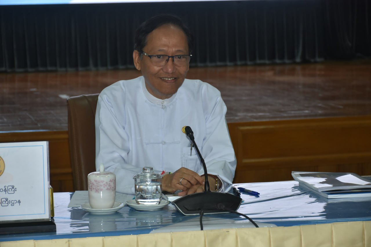 မြန်မာနိုင်ငံတွင် မကူးစက်နိုင်သောရောဂါများ ဖြစ်ပွားနိုင်ခြေများကို လေ့လာခြင်းသုတေသန အစီရင်ခံစာ အသိပေးတင်ပြခြင်း အခမ်းအနားသို့ ကျန်းမာရေးဝန်ကြီးဌာန ပြည်ထောင်စုဝန်ကြီး တက်ရောက်